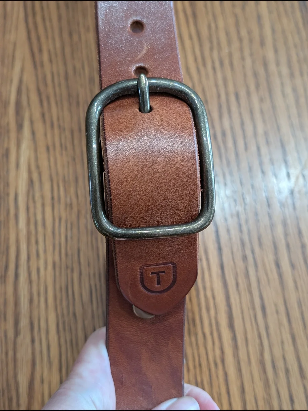 Tecovas Brown Leather Belt - Men's Classic Leather Belt